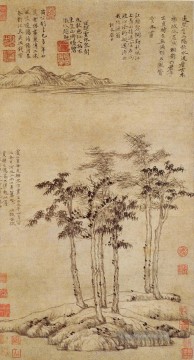 倪瓒 Ni Zan Werke - Sechs Herren 1345 alte China Tinte